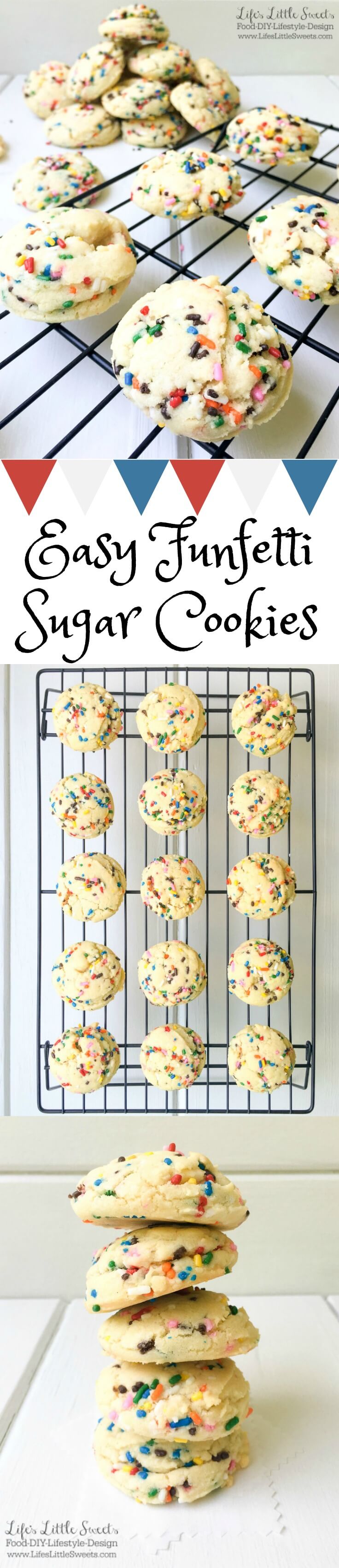 Easy Funfetti Sugar Cookies Life's Little Sweets