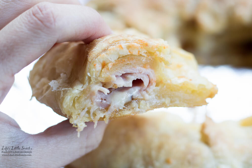 SunDried Tomato Ham and Cheese Ring Cheddar, Swiss, Ham