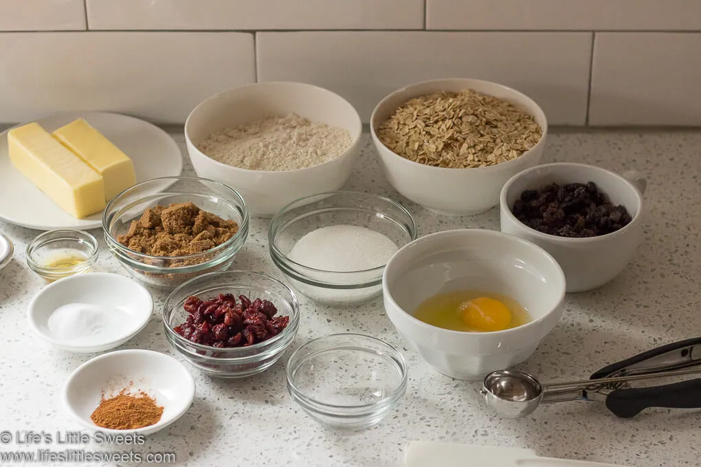 Oatmeal Raisin Cranberry Cookies