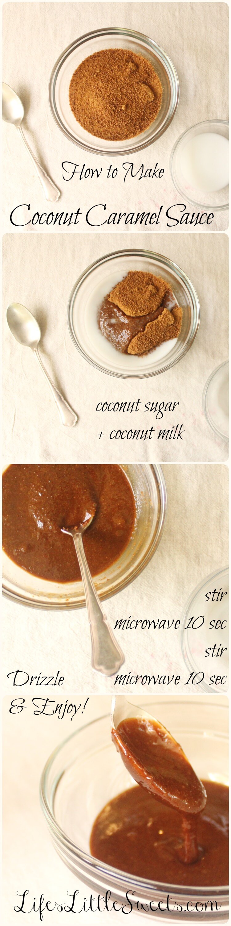 how to make coconut caramel sauce