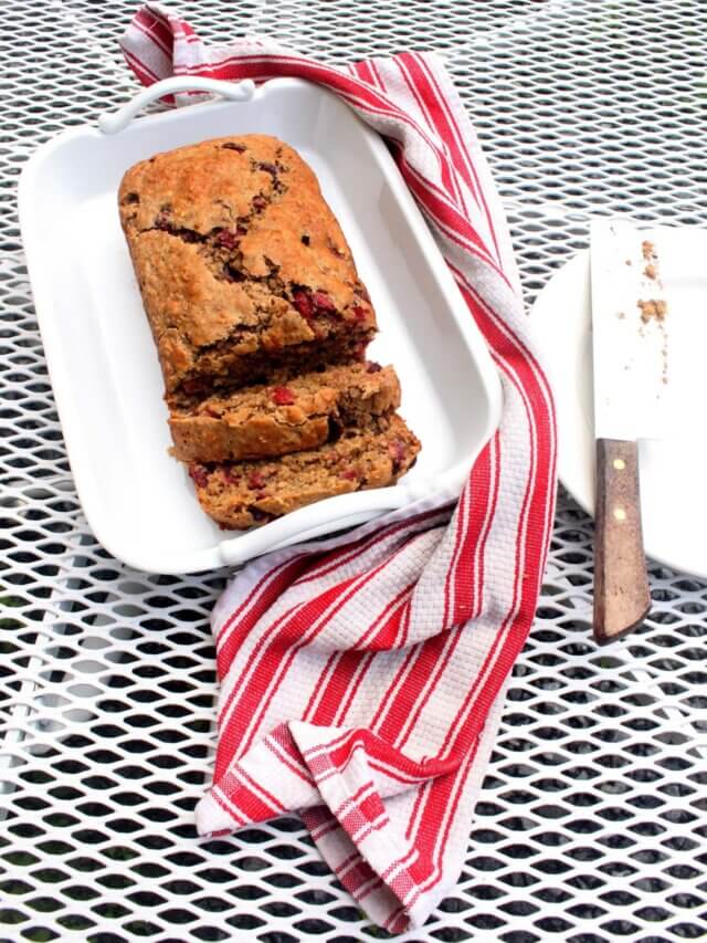 Oatmeal Cherry Quick bread Story