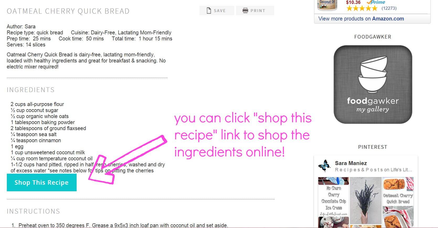Chicory Tutorial & Peapod Coupon! Life's Little Sweets