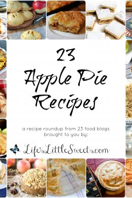 This recipe roundup is all about celebrating the iconic apple pie. Apple pie is an American classic but it has other iterations in other countries and cultures as well. Find yourself with tons of apples because it’s apple season? Here in New Jersey, the apple season starts September 1st and goes as late as October 31st. Just love a good slice ‘o pie any time of the year? You have come to the right place! Here are 23 apple pie recipes to show you there’s more than one way to make apple pie!
