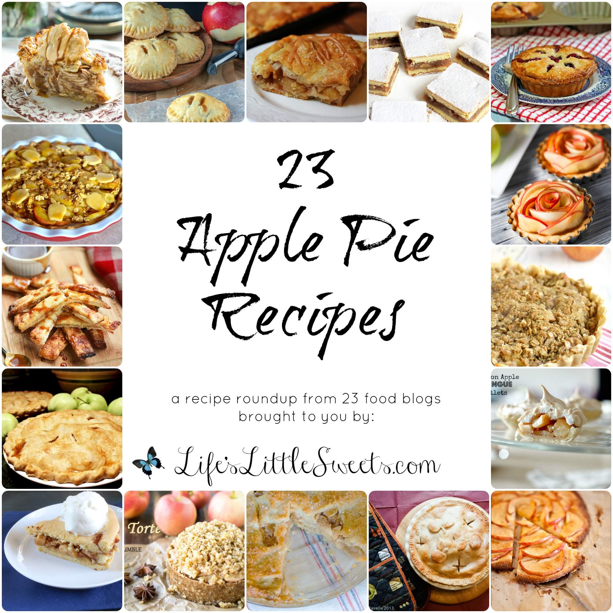 This recipe roundup is all about celebrating the iconic apple pie. Apple pie is an American classic but it has other iterations in other countries and cultures as well. Find yourself with tons of apples because it’s apple season? Here in New Jersey, the apple season starts September 1st and goes as late as October 31st. Just love a good slice ‘o pie any time of the year? You have come to the right place! Here are 23 apple pie recipes to show you there’s more than one way to make apple pie!