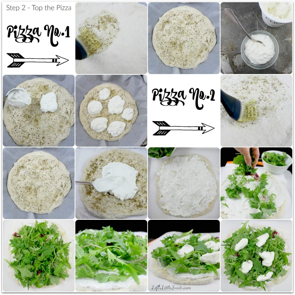 photo collage 5-Ingredient White Pizza tutorial