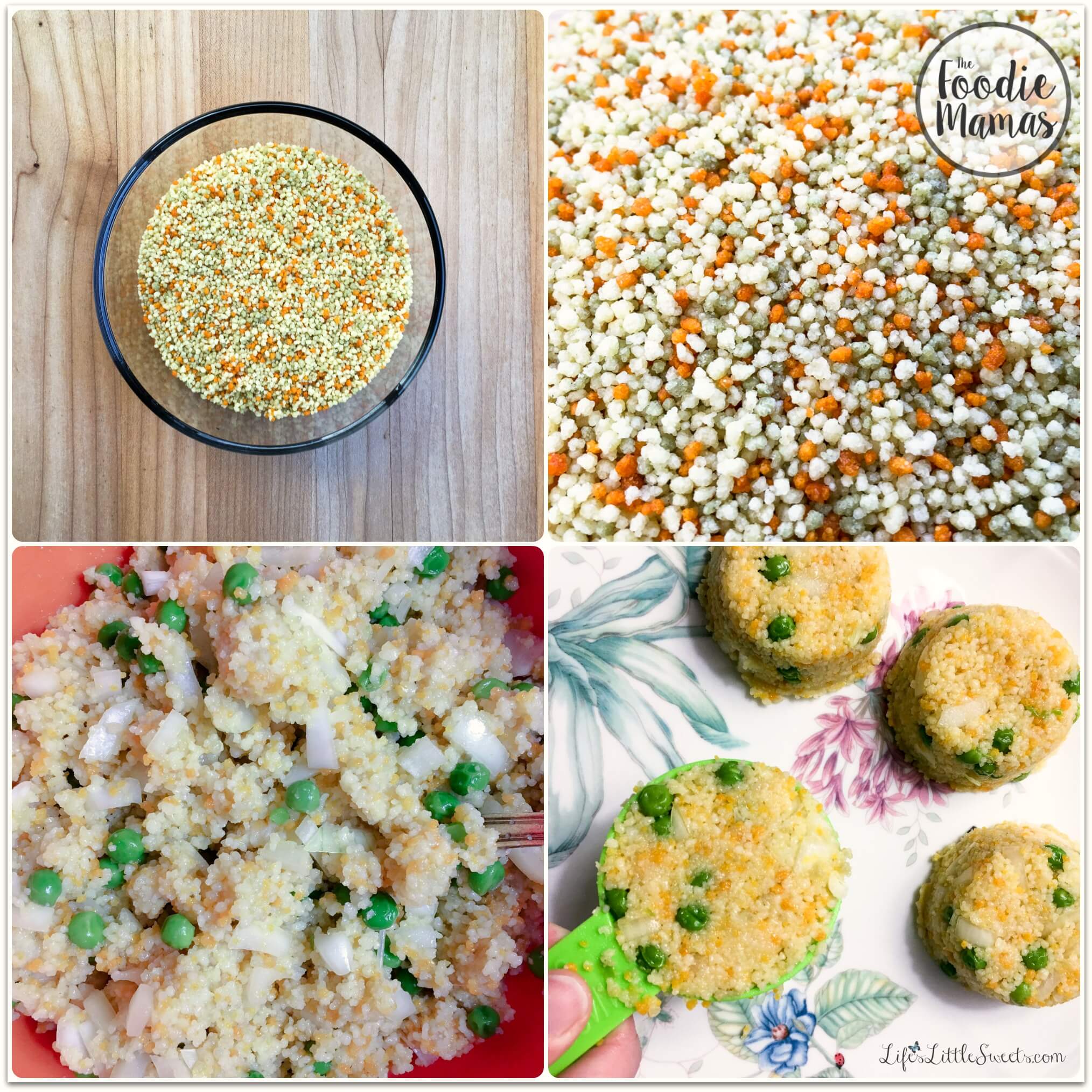 Couscous Fritters #FoodieMamas from Life's Little Sweets #lifeslittlesweets
