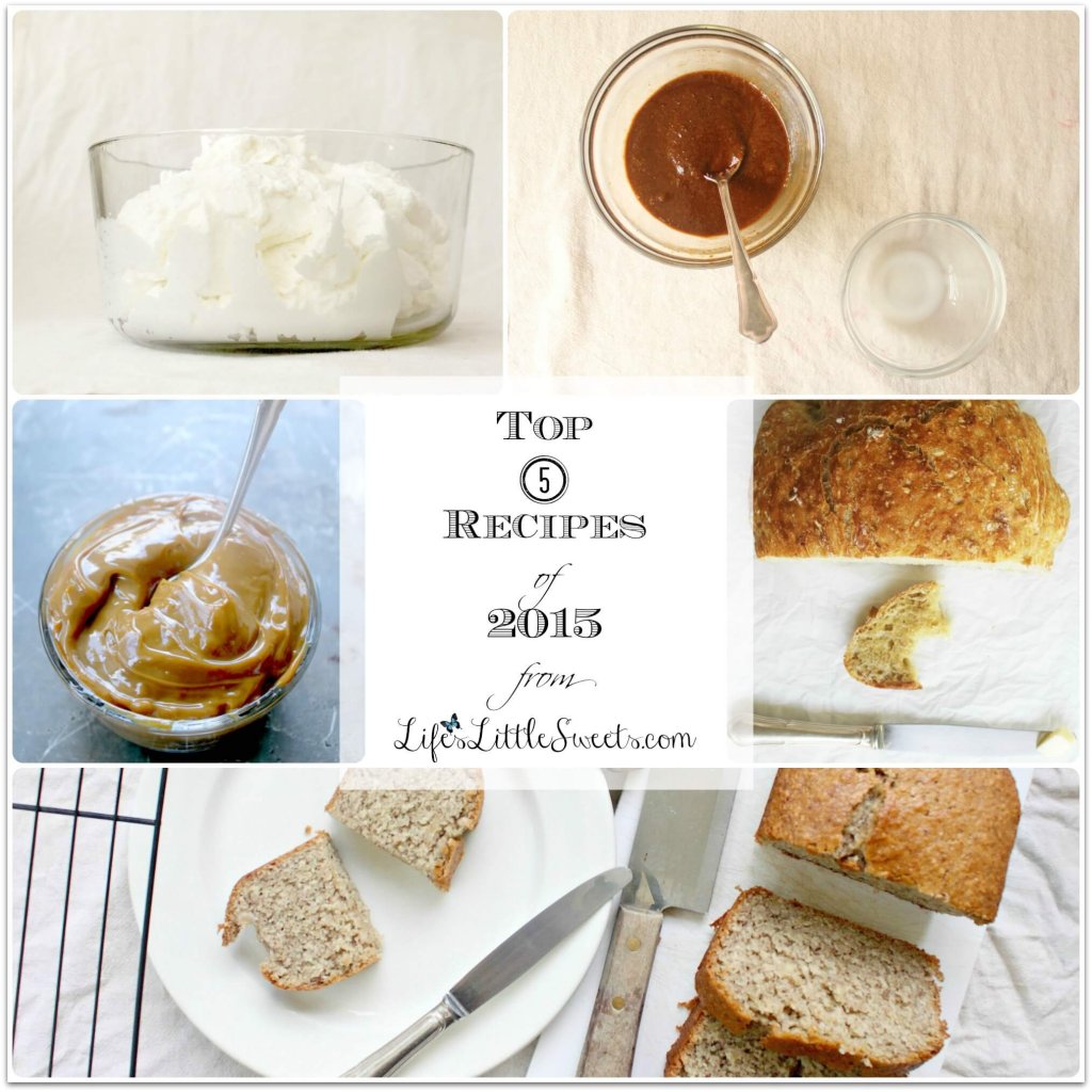 Top 5 Recipes of 2015