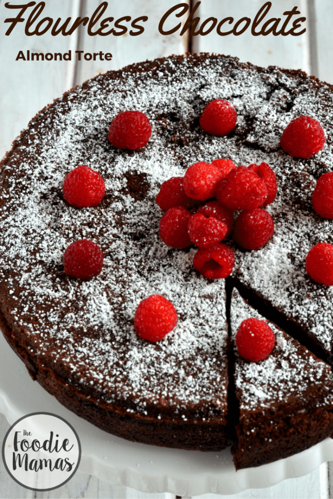 Flourless Chocolate Almond Torte - Cooking Curries - Gluten Free Vegetarian Dessert