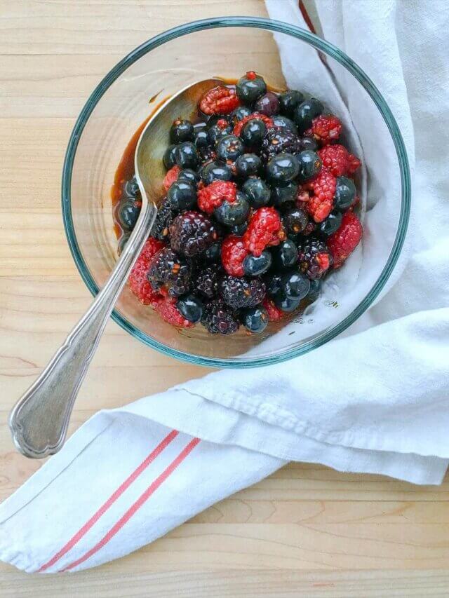 Macerated Triple Berry Topping Story
