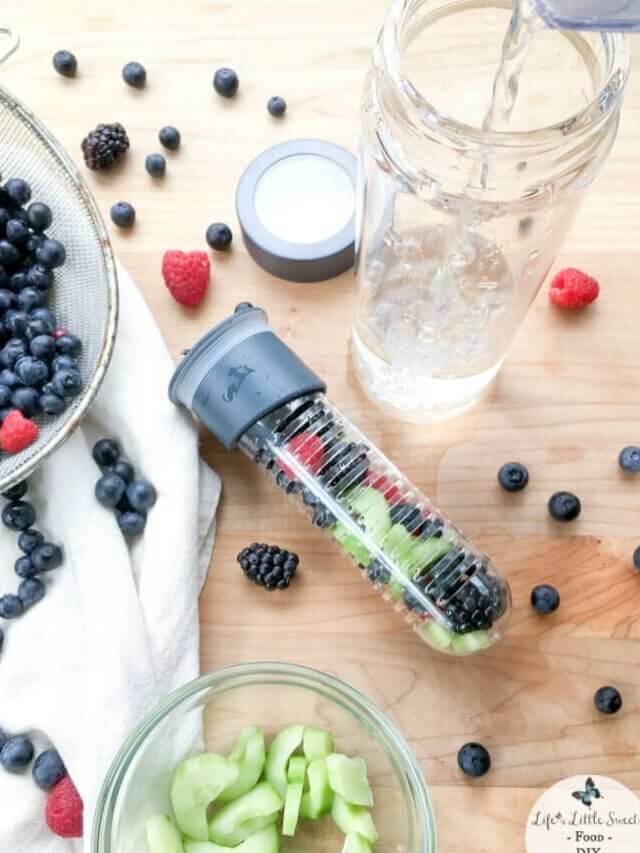 Triple Berry Cucumber Spa Water Story
