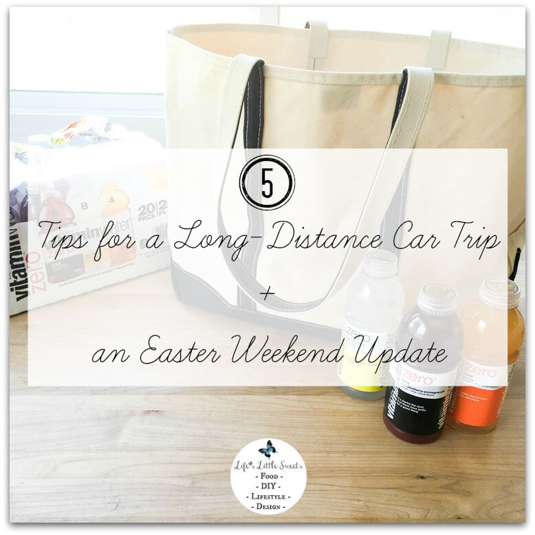 5 Tips for a Long-Distance Car Trip - Here are 5 tips that I find useful on the many long-distance car trips that I have taken with my family and included an update from a recent trip on Easter weekend! #tastehydration #CollectiveBias #ad