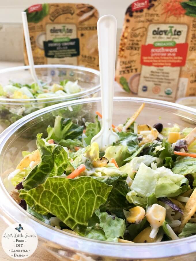 Delicious Salad - How To Get Your Afternoon Back & Salad For Dinner with Ready Pac elevĀte Salads at Wegman's 680x907