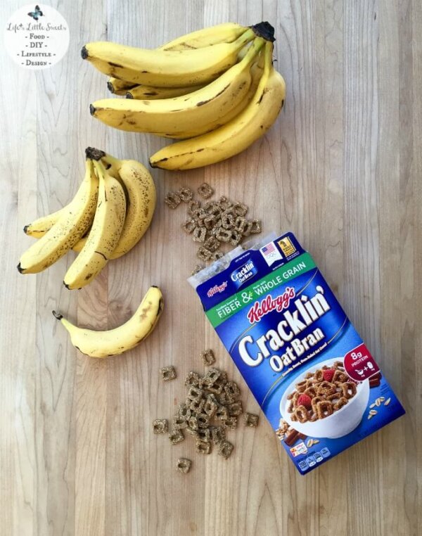 Cracklin' Oat Bran Banana Ice Cream Bananas, Cracklin' Oat Bran