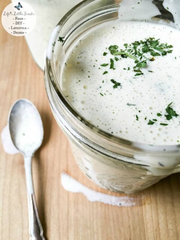 Homemade Buttermilk Ranch Dressing Life's Little Sweets
