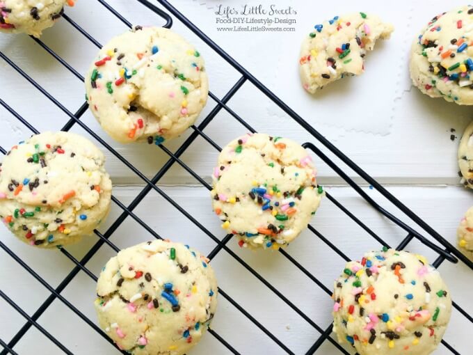 These Easy Funfetti Sugar Cookies are chewy, fluffy and sprinkled with color throughout. With only 9 simple pantry ingredients, you can enjoy these festive cookies in less than 30 minutes!