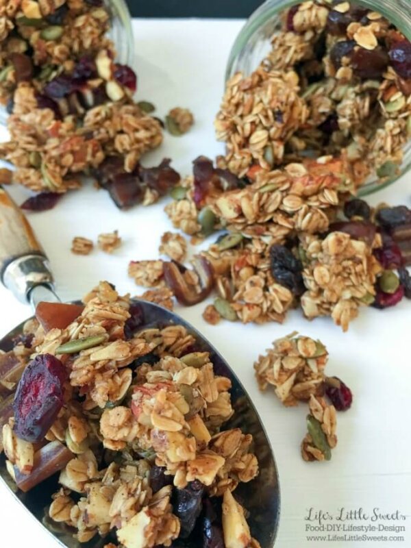 Homemade Autumn Harvest Fruit and Nut Granola (Easy Recipe) Life's