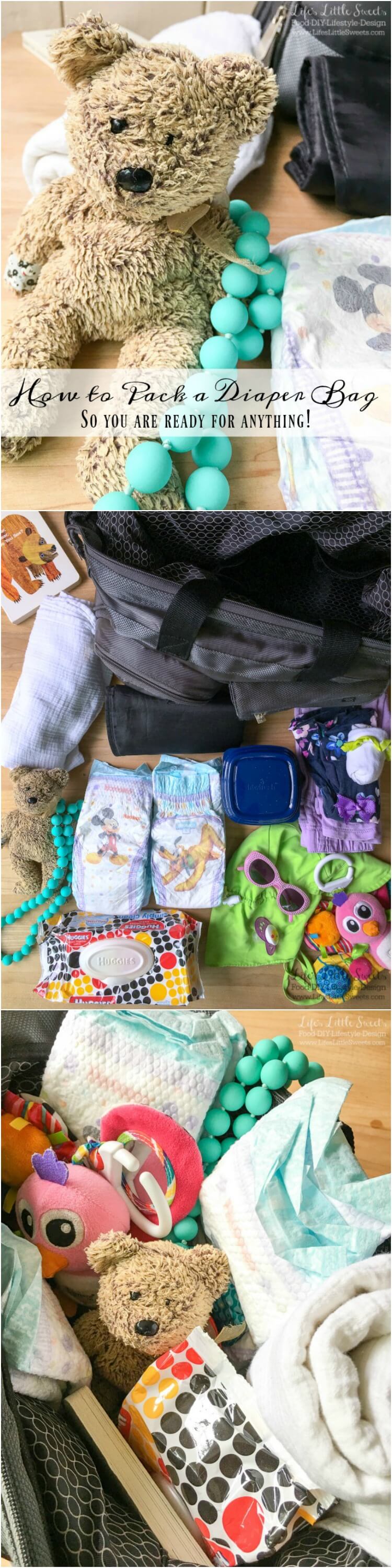 ??? Do you know How to Pack a Diaper Bag so that you are ready for anything? I have helpful tips and share what I pack, including Huggies Little Movers Plus diapers! #ad #SuperAbsorbent #CollectiveBias @Costco