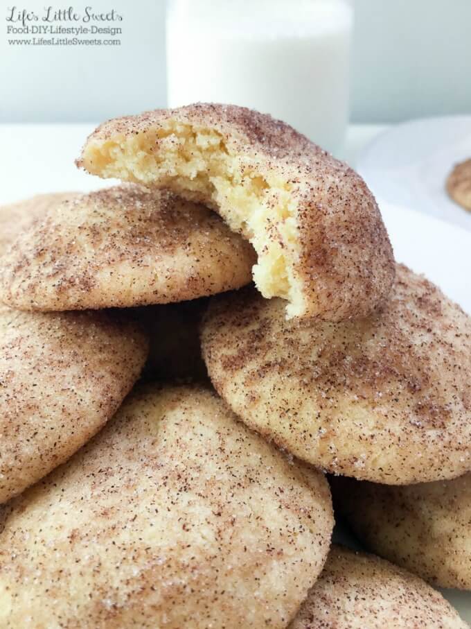 ? These Snickerdoodle Cookies have only 8 ingredients, and make the most aromatic, chewy and delicious cookies with crisp edges. They are such a satisfying and tasty cookie, expect them to be gone as soon as you make them!