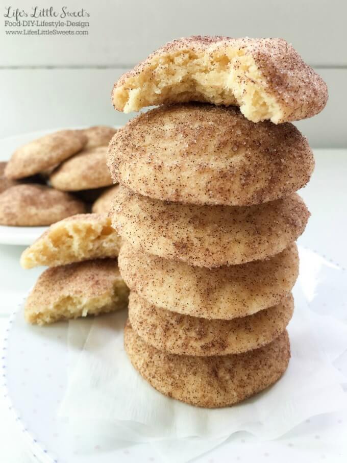 ? These Perfect Snickerdoodle Cookies have only 8 ingredients, and make the most aromatic, chewy and delicious cookies with crisp edges. They are such a satisfying and tasty cookie, expect them to be gone as soon as you make them!