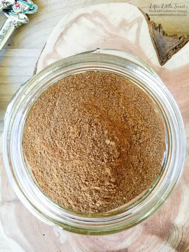 How To Make Pumpkin Spice Mix Story