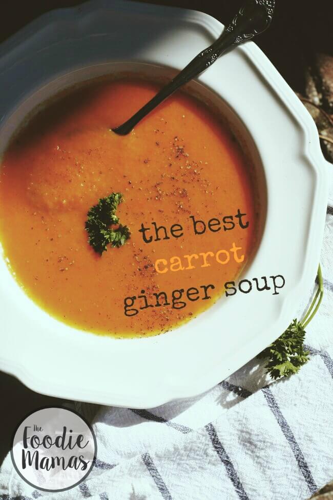 Carrot Ginger Soup | Emily Smith of The Best of this Life - 14 Incredible Holiday Side Dish Recipes #FoodieMamas