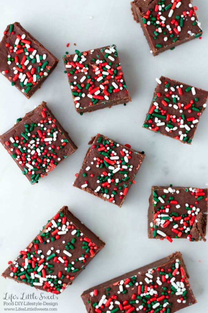 This Chocolate Eggnog Fudge is so smooth, chocolate-y and the perfect indulgence to enjoy yourself or give as a gift to someone special. It's infused with eggnog making it perfect for the Christmas & Holiday season! This recipe uses mini marshmallows making it an easy-to-make, quick fudge recipe.