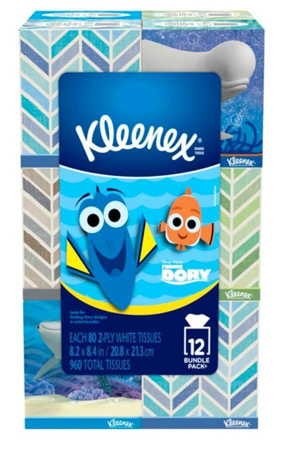 DIY Finding Dory Tissue Box Cover Coloring Activity @bjswholesale #ad #FamilyMovieWithKleenex #CollectiveBias