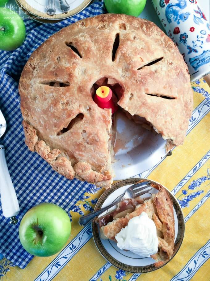This classic, Incredible Homemade Apple Pie has an incredible flavor with a buttery, crisp crust one can only dream about. Bring this epic homemade pie to your next holiday gathering and get ready for the fanfare it brings! (vegan option)