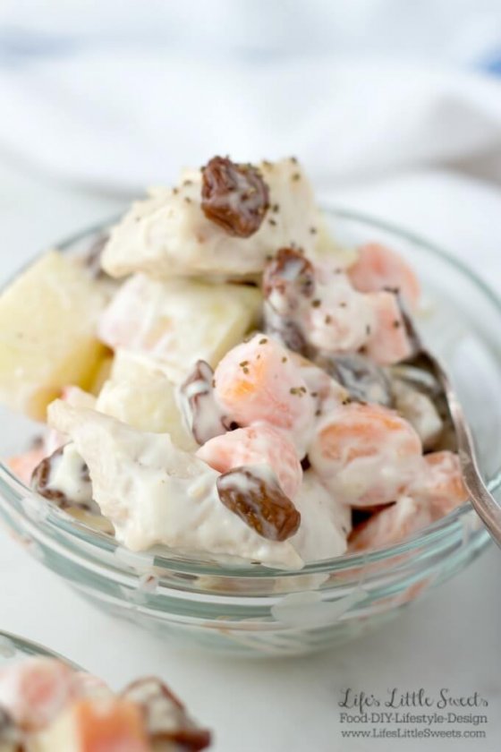 Apple Carrot Raisin Chicken Salad Life's Little Sweets