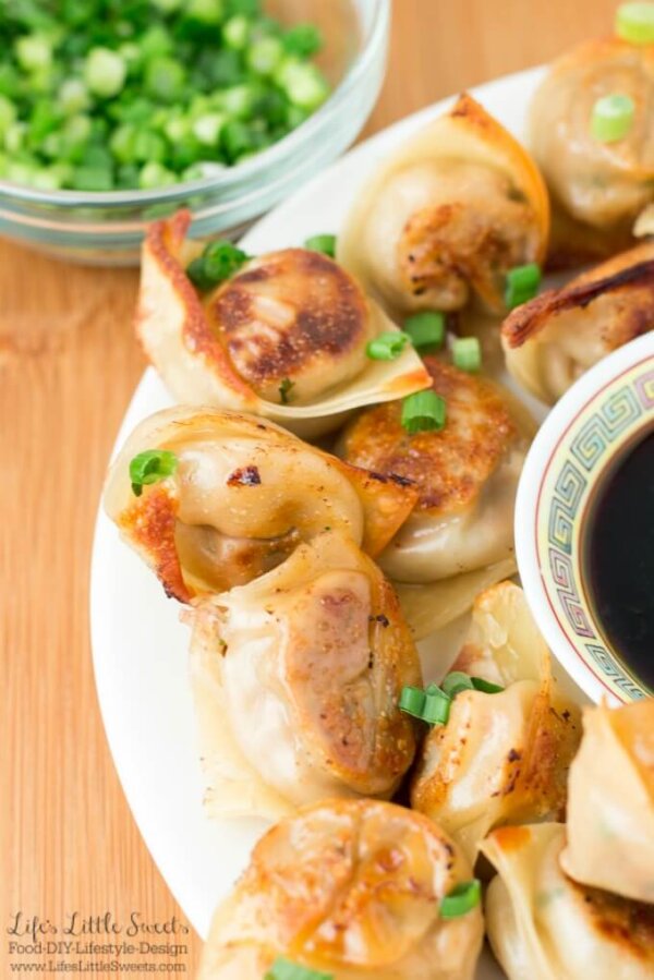 Beef Potsticker Wonton Dumplings Steamed or Fried Life's Little Sweets
