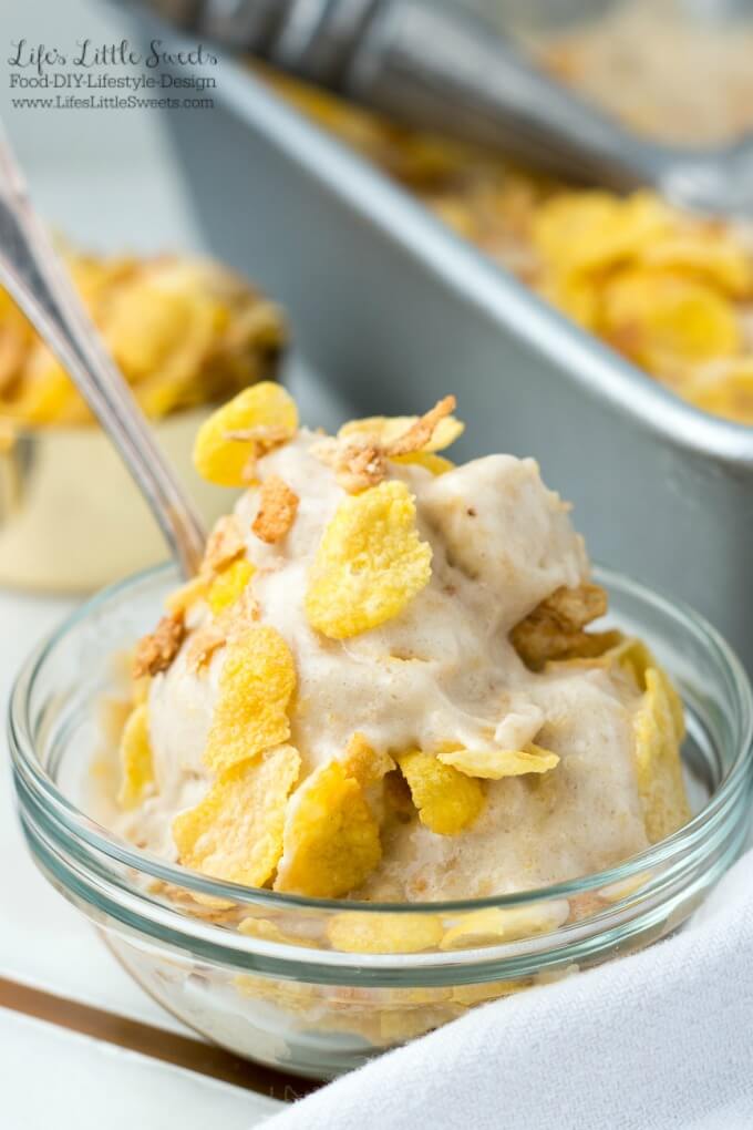 Honey Bunches of Oats Honey Roasted Banana Ice Cream www.LifesLittleSweets.com