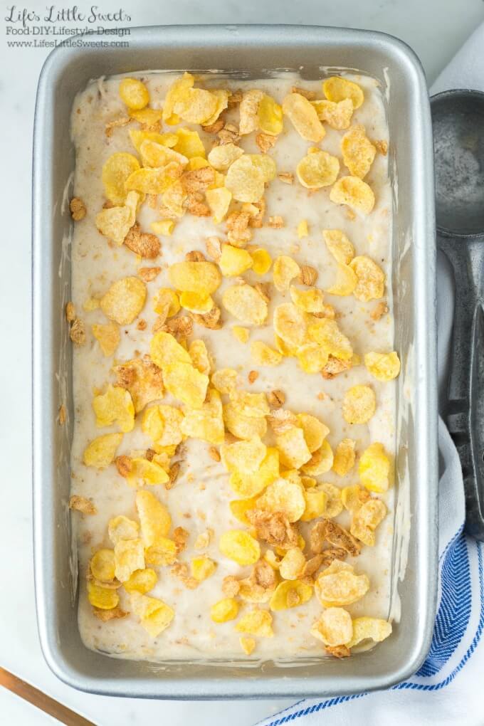 Honey Bunches of Oats Honey Roasted Banana Ice Cream has only 2 ingredients, is SO easy to make and makes having dessert for breakfast entirely possible! (dairy-free, vegan) #ad #SpoonfulsOfGoodness #CerealAnytime #CollectiveBias