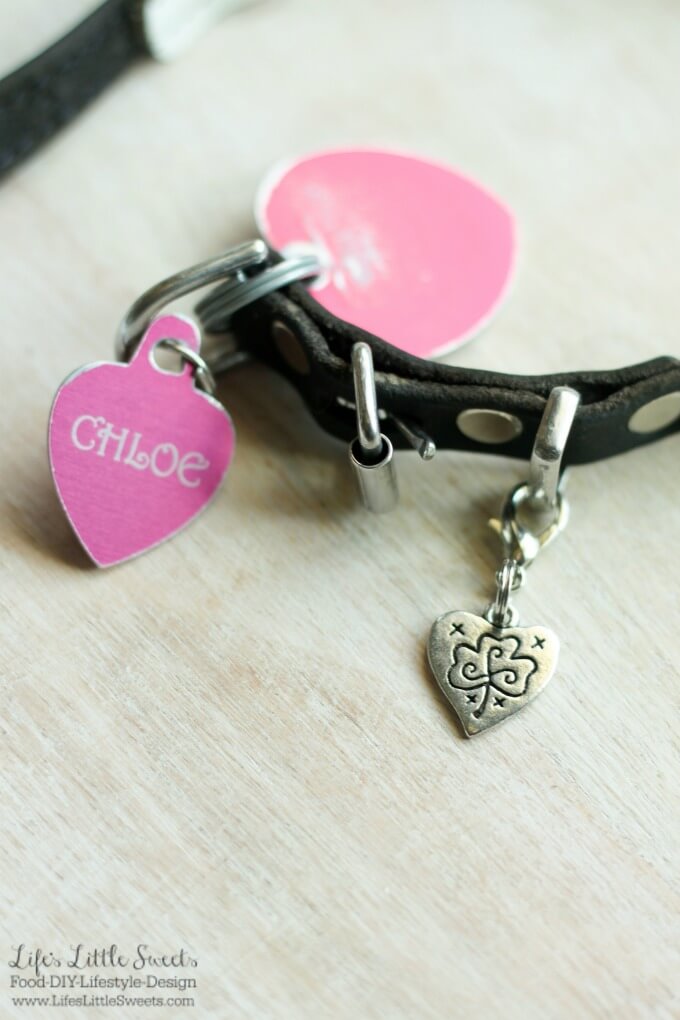 This DIY Dog Collar Charm is easy craft for your beloved pet and in this case my dog, 