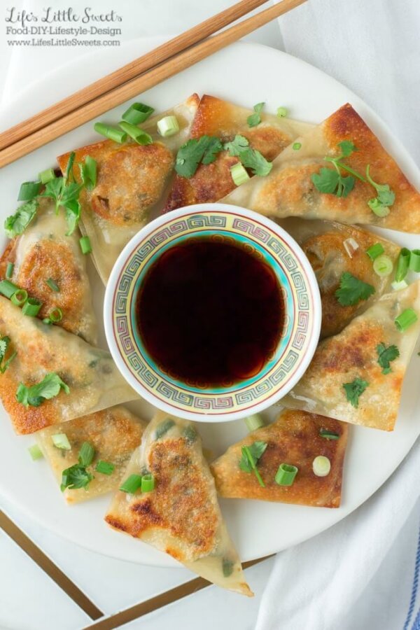 Vegetable Potsticker Dumplings (Steamed or Fried) Life's Little Sweets