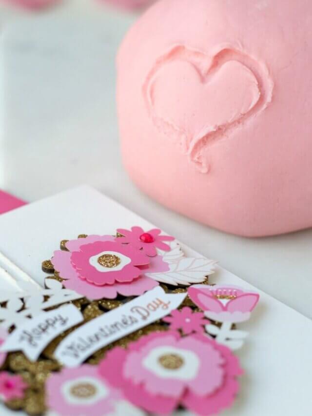 DIY Valentine's Day Playdough Recipe Story