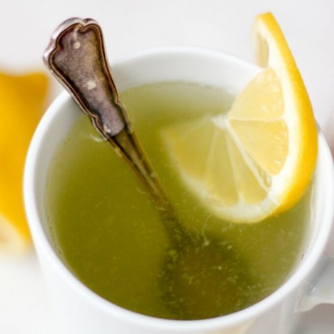 Lemon Water With Honey (Hot) www.LifesLittleSweets.com