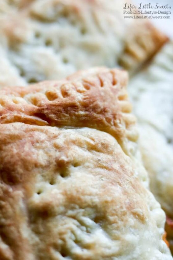 Chicken Cheese and Veggie Puff Pastry Parcels with