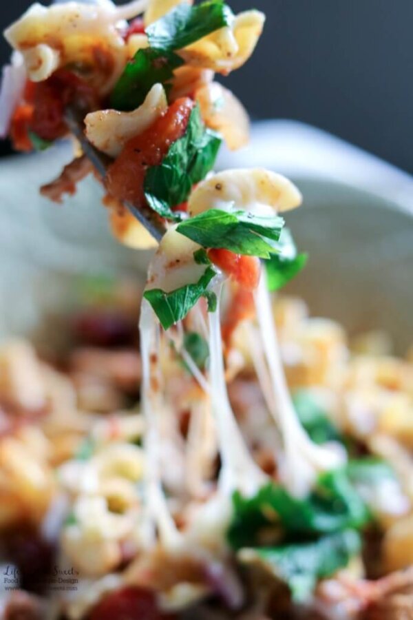 Easy CrockPot Turkey Chili with Egg Noodles Life's Little Sweets