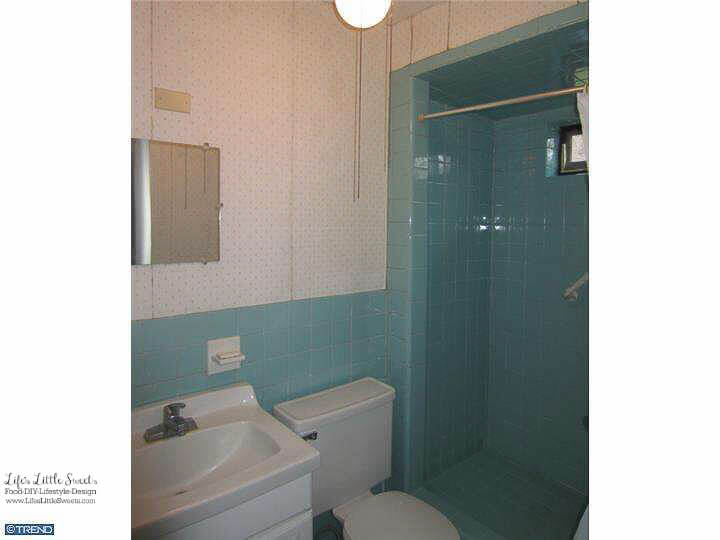 Aqua Bathroom: Our Home Before Photos www.LifesLittleSweets.com
