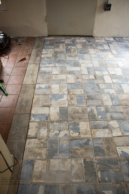 Threshold | Kitchen Renovation New Tile Floor – Check out the latest from the Life’s Little Sweets home kitchen renovation being our tile floor odyssey this past week (and other updates with 45 photos!)