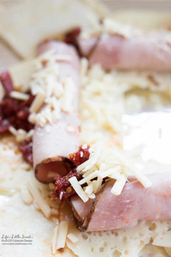 SunDried Tomato Ham and Cheese Ring (Cheddar) Life's Little Sweets