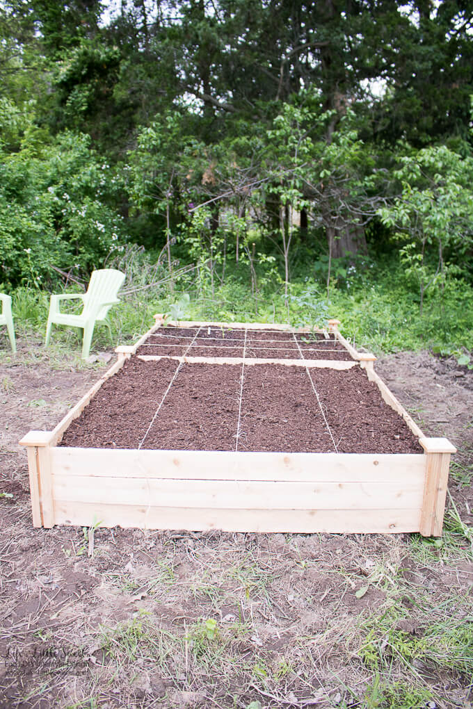 19. Raised-garden vegetable bed | Spring Garden Update Week of 5.22.2017 www.lifeslittlesweets.com