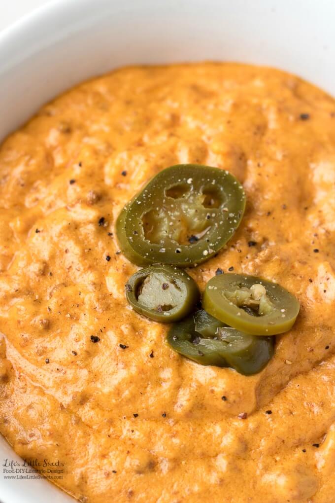 Bowl | There are only 3 ingredients for this Slow Cooker Cheesy Queso Dip and it is so tasty and satisfying - perfect with your favorite tortilla chips. Make this simple queso recipe for a party or gathering and it's sure to be a crowd pleaser! #MySpringClean #TeamSponge #CollectiveBias #ad www.LifesLittleSweets.com