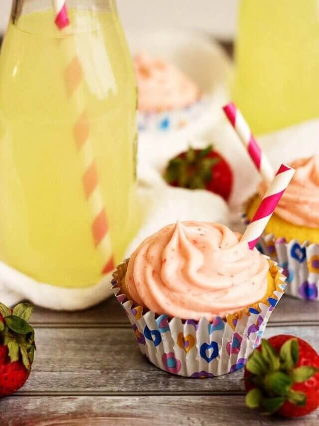  Strawberry Lemonade Cupcakes Sto