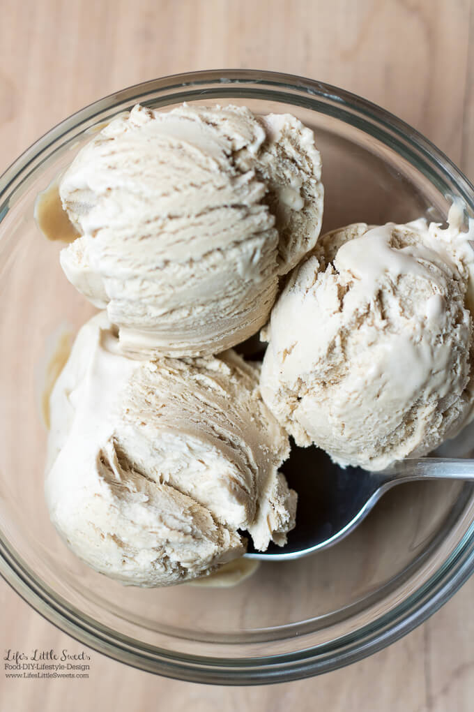 No-Churn Coffee Ice Cream Recipe www.lifeslittlesweets.com