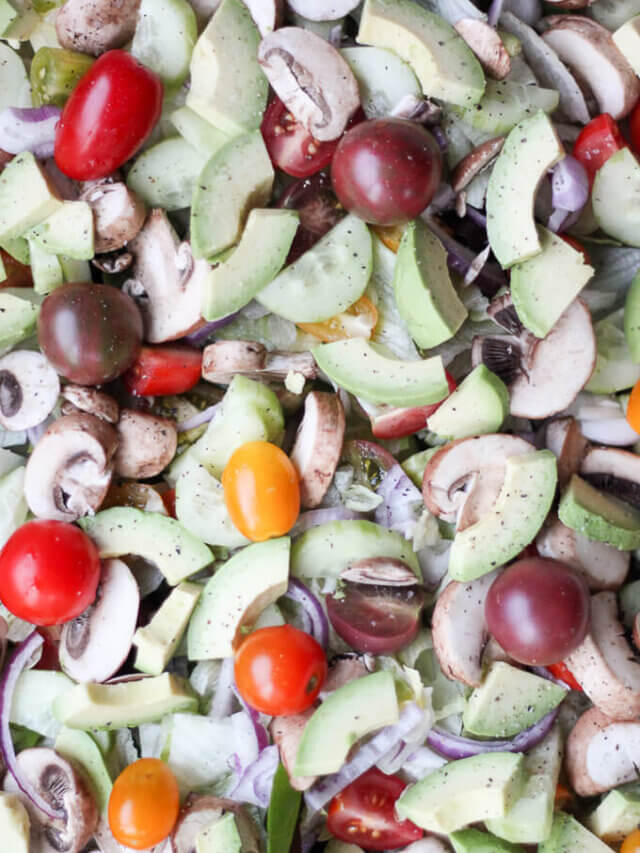 Avocado Garden Salad Recipe Story