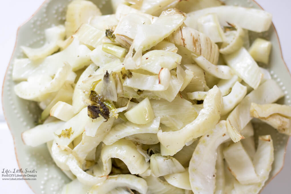 Roasted Fennel is an easy, savory and flavorful way to enjoy fennel. It makes the perfect side dish with dinner or serve over a salad.