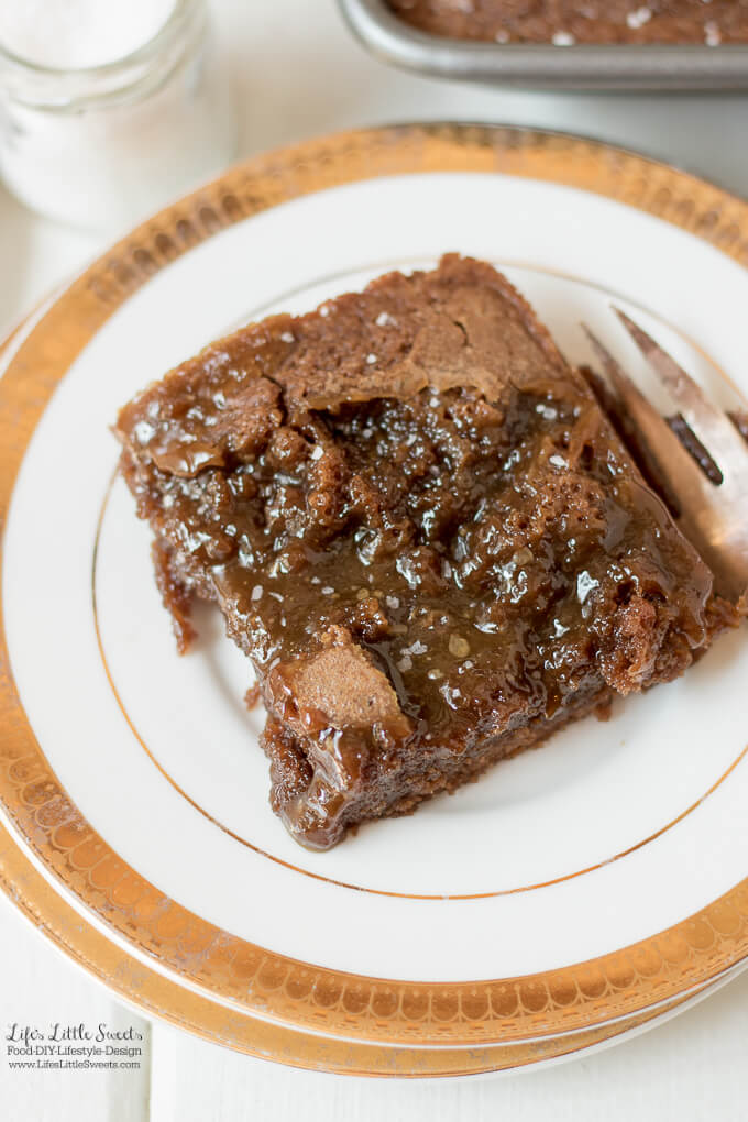 Brownie Recipes | Salted Caramel Brownies Recipe
