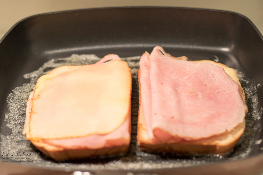 Grilled Cheese Ham Sandwich