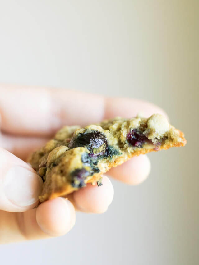 Raspberry Blueberry Oatmeal Cookies Story